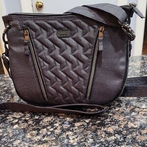 Lug SWIVEL Gray Quilted Women's Bag